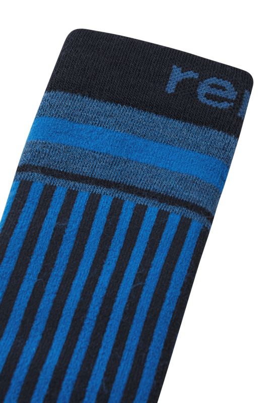 Reima Kinder Socken mit Merinowolle Frotee Navy