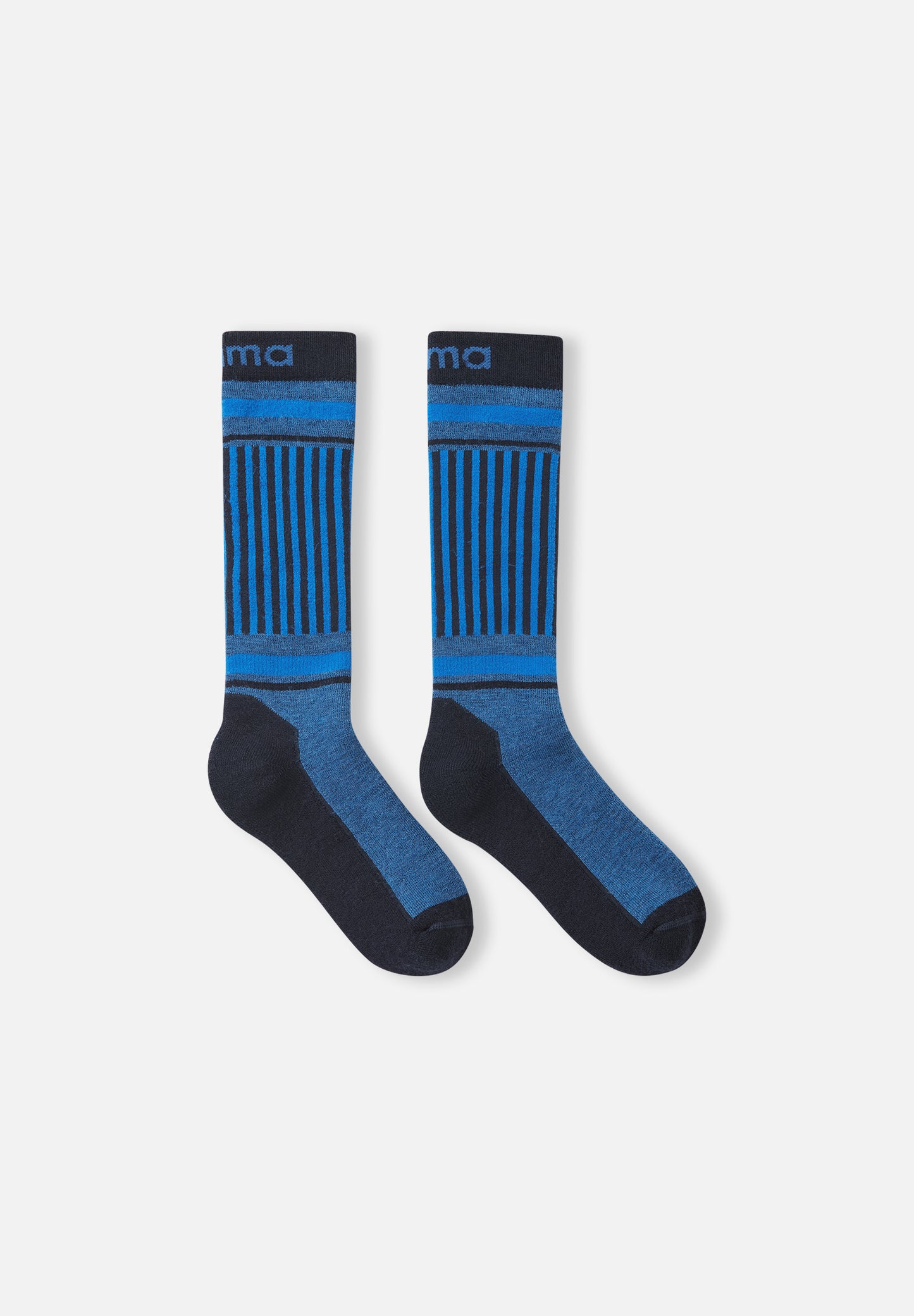 Reima Kinder Socken mit Merinowolle Frotee Navy