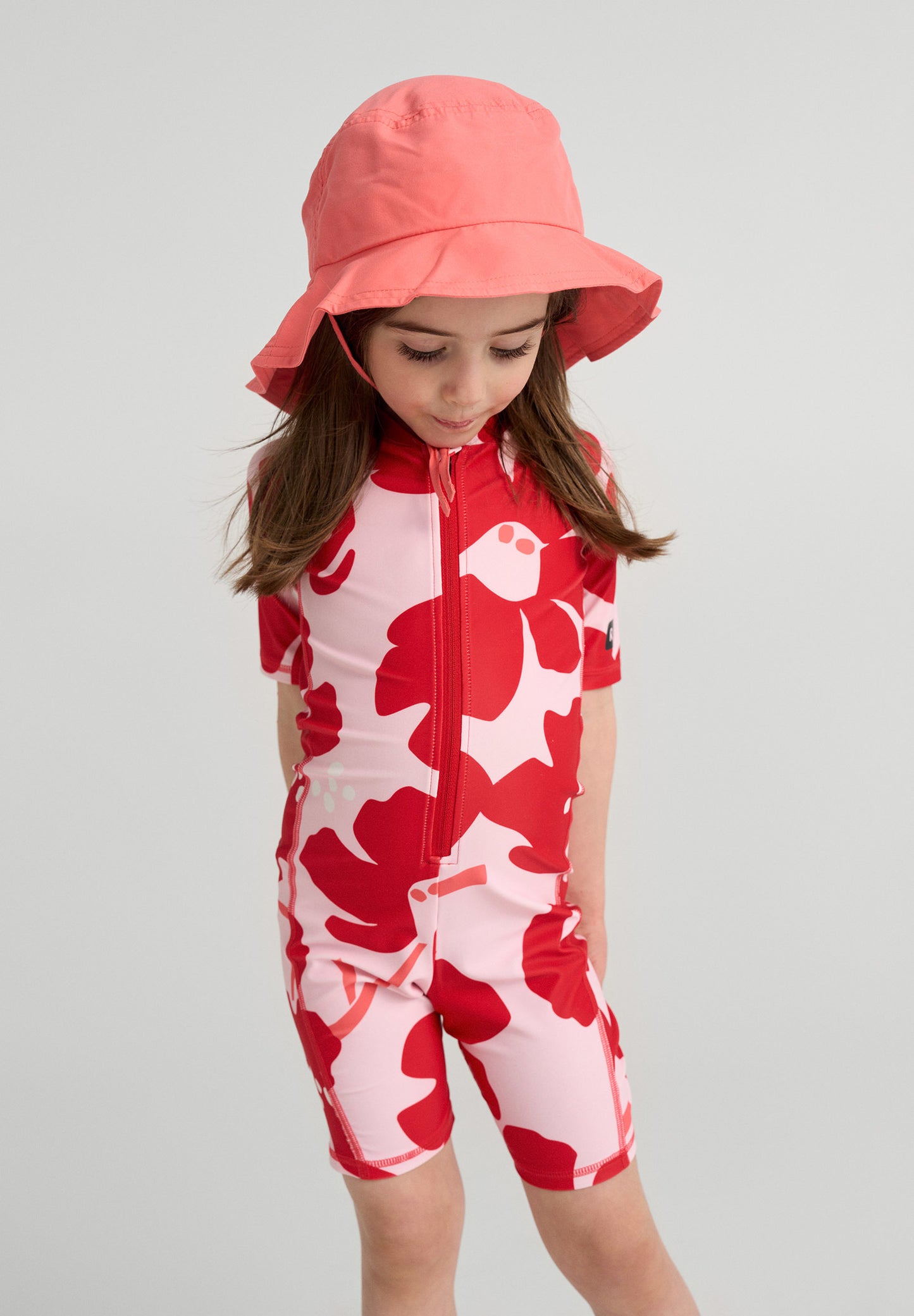 Reima Kinder Sonnenschutz Hut Rantsu Pink