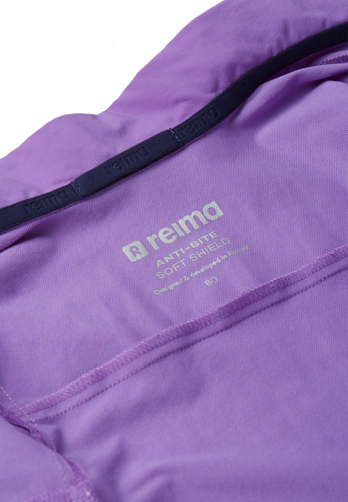 Reima Kleinkinder Übergangs Anti-Bite Jacke Kannas in Violet