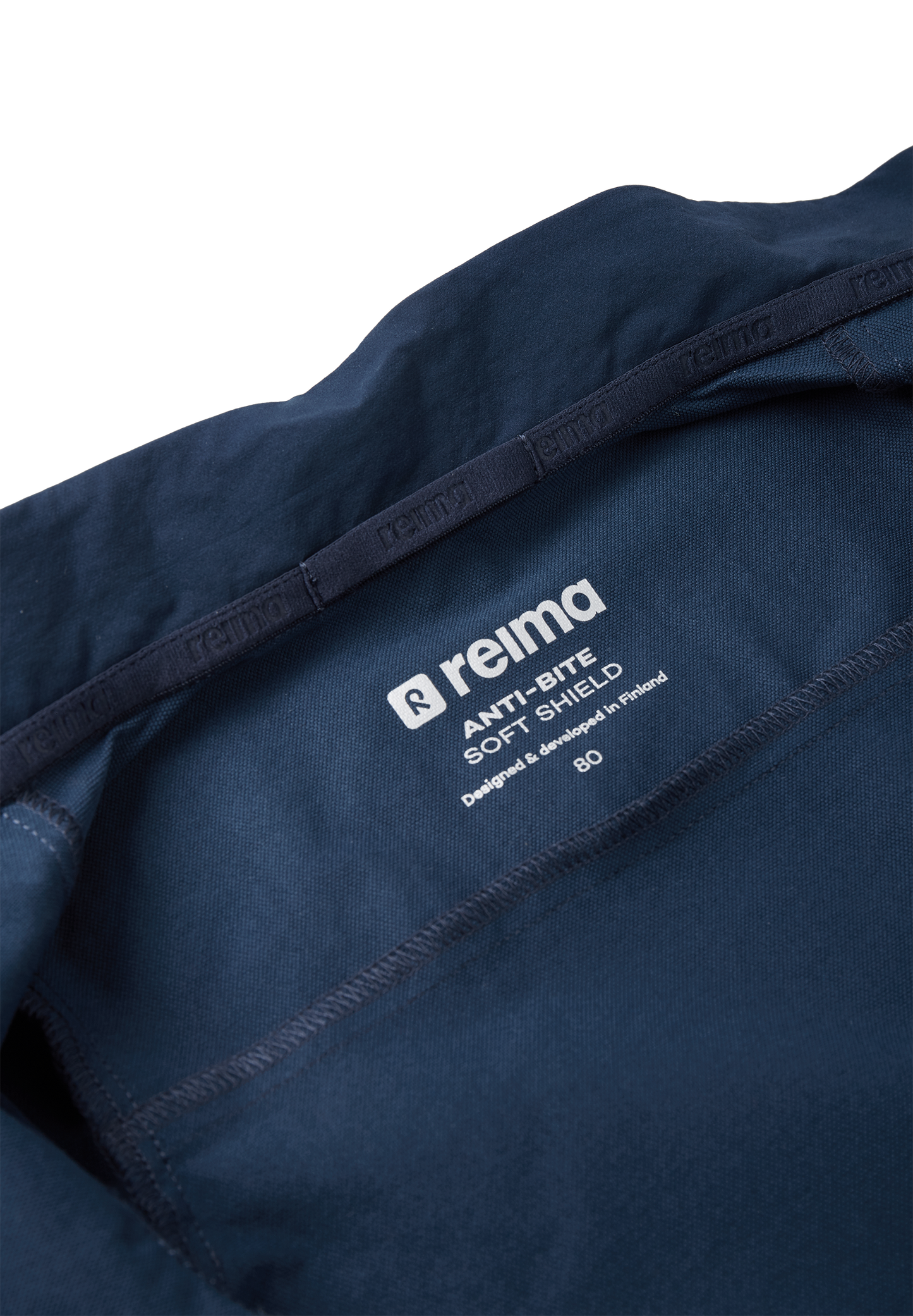 Reima Kleinkinder Übergangs Anti-Bite Jacke Kannas in Navy