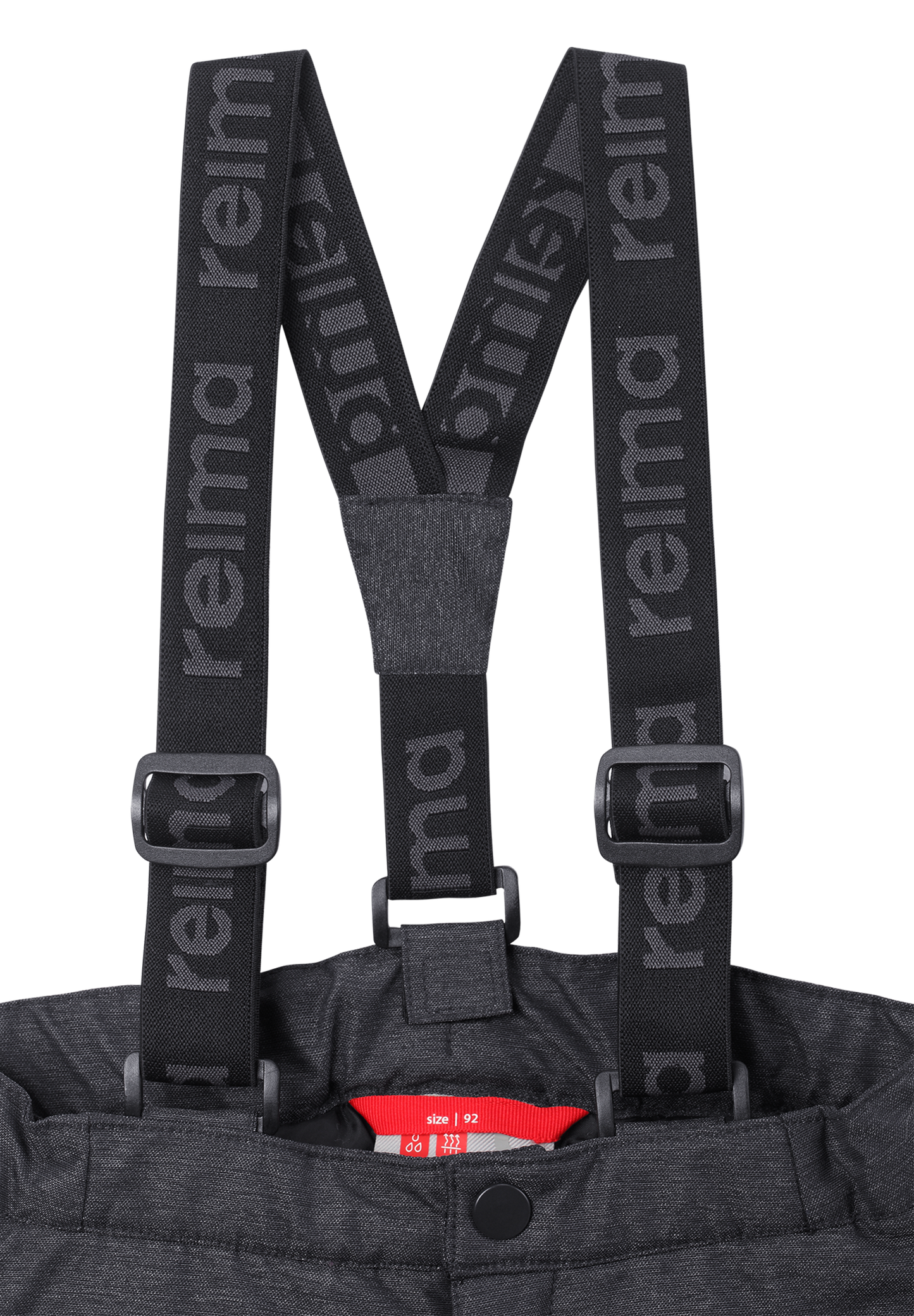 Reima Kleinkinder Skihose Hetta in Black Melange
