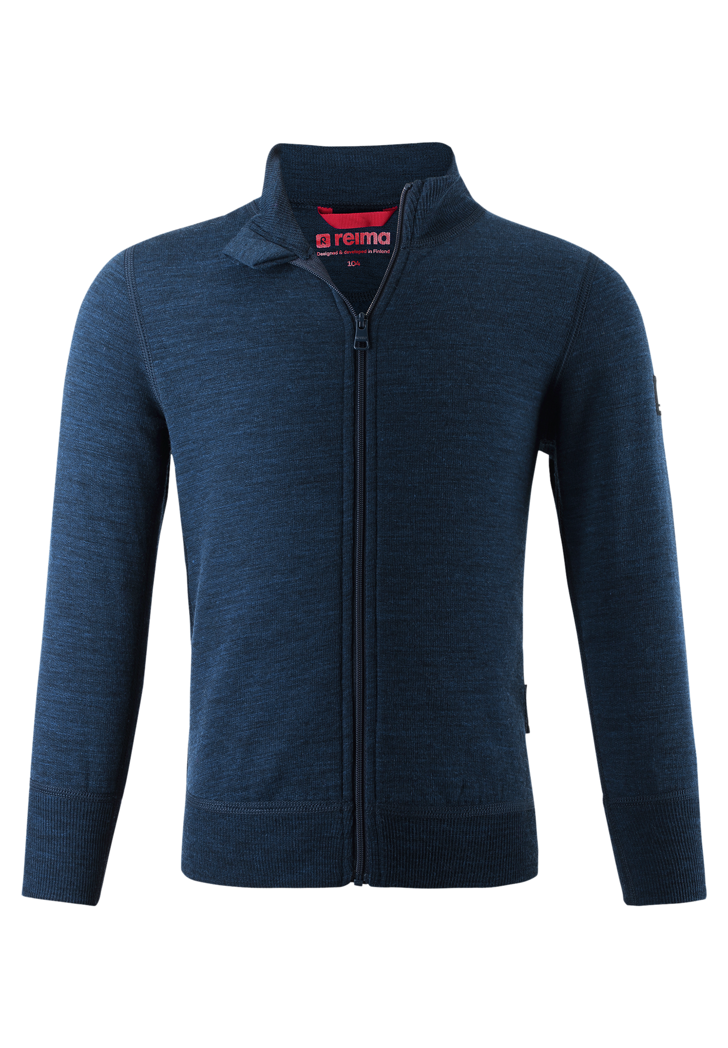 Kinder Merino Strickjacke Mahin Navy