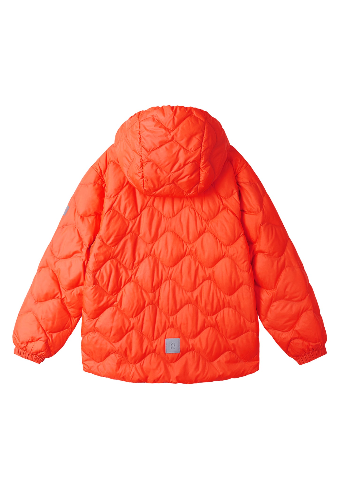 Reima Kinder Daunenjacke Fossila in neon salmon