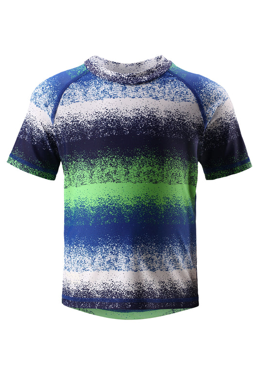 Kleinkinder Sonnenschutz T-shirt Azores Blue