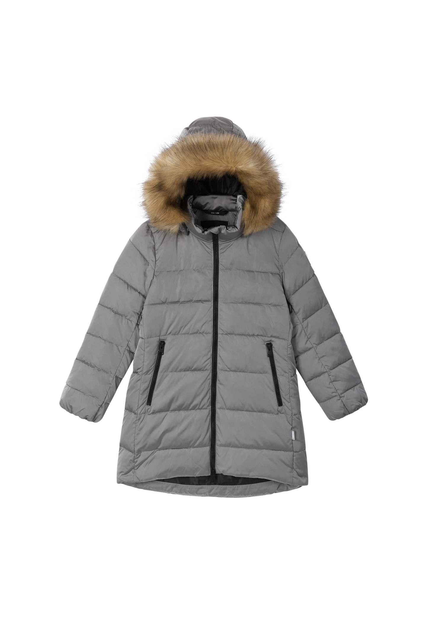 Reima Kinder Wintermantel Lunta in Soft Grey