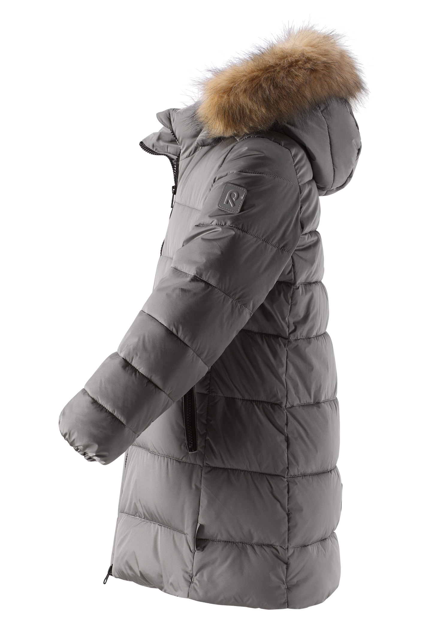 Reima Kinder Wintermantel Lunta in Soft Grey